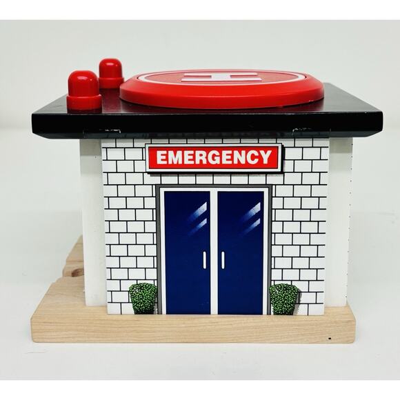 Rescue Hospital Thomas & Friends Wooden Railway LC99349 LN Complete w/ Box - Picture 7 of 15